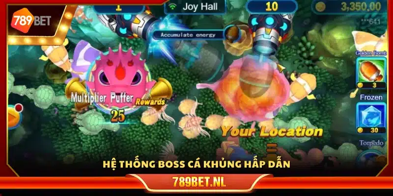 Hệ thống boss cá siêu khủng