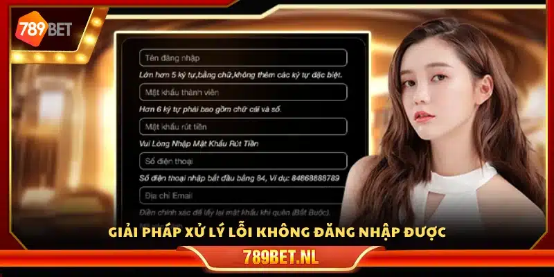 Cách khắc phục sự cố đăng nhập 789Bet